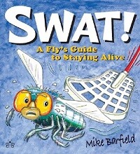 front cover of comic-strip science book SWAT!