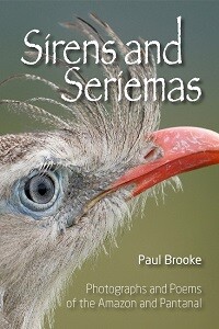 Sirens and Seriemas book cover with wildlife photography
